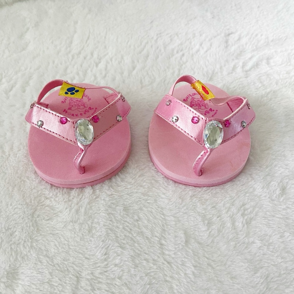 Build-A-Bear Pink Sandals